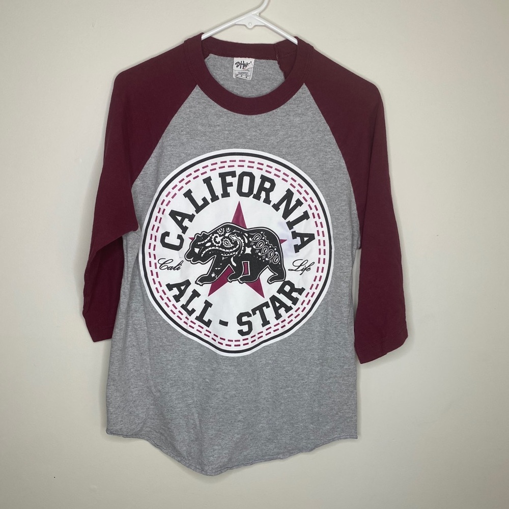 Shaka Active California All Star 3/4 Sleeve shirt